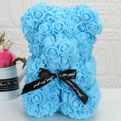 Eternal Flower Rose Bear A Romantic